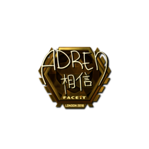 Sticker | AdreN (Gold) | London 2018