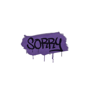Sealed Graffiti | Sorry (Monster Purple)