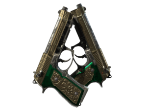 StatTrak™ Dual Berettas | Royal Consorts (Well-Worn)